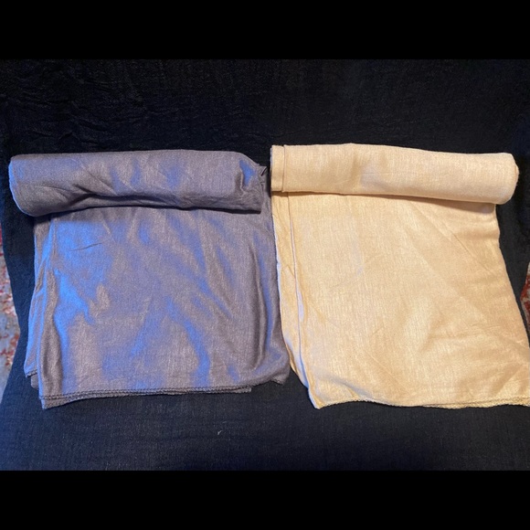 Jersey Hijabs Sandy Beige and Rocky nude - Picture 2 of 2